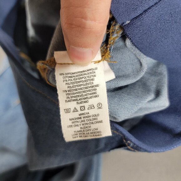 Free People Penny Pull On Flare Denim Jeans Womens 26 R Hippie Boho Trendy 70s - Picture 8 of 12